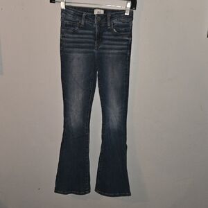 BKE Blue Flare Wide Leg Jeans